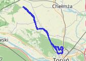 Trasa z dnia 2020-10-31 13:29 - mapa trasy gps - rower trekkingowy