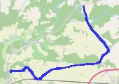 Trasa z dnia 2020-10-31 14:32 - mapa trasy gps - rower szosowy