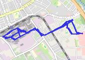Trasa z dnia 2020-10-31 13:48 - mapa trasy gps - rower szosowy