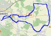 Trasa z dnia 2020-11-01 11:44 - mapa trasy gps - rower górski