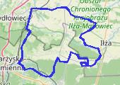 Trasa z dnia 2020-11-01 15:39 - mapa trasy gps - rower szosowy