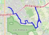 Trasa z dnia 2020-08-14 09:05 - mapa trasy gps - rower szosowy