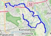 Trasa z dnia 2020-08-11 19:22 - mapa trasy gps - rower szosowy