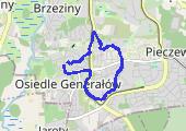Trasa z dnia 2020-10-31 18:48 - mapa trasy gps - bieganie