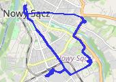 Trasa z dnia 2020-11-05 17:07 - mapa trasy gps - rower szosowy