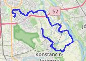 Trasa z dnia 2020-11-05 19:13 - mapa trasy gps - rower szosowy