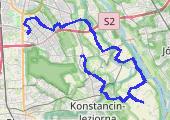 Trasa z dnia 2020-11-04 19:25 - mapa trasy gps - rower szosowy