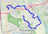 Trasa z dnia 2020-07-22 19:24 - mapa trasy gps - rower szosowy