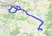Trasa z dnia 2020-11-08 11:33 - mapa trasy gps - rower górski
