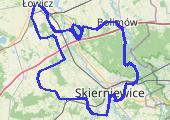 rower - mapa trasy gps - rower szosowy