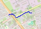 Trasa 2119 - mapa trasy gps - spacer