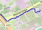Trasa 2120 - mapa trasy gps - spacer