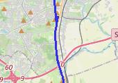 Trasa z dnia 2020-11-04 20:09 - mapa trasy gps - bieganie