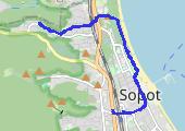 marsz Sopot (2) - mapa trasy gps - marsz