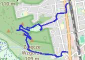 marsz Sopot (3) - mapa trasy gps - marsz