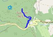 Krowiarki Suchoń - mapa trasy gps - marsz
