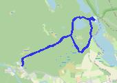 Azyl Mironice - Marwice - mapa trasy gps - marsz