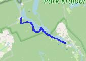 Santoczno - Lubociesz (ośrodek Lipy) - mapa trasy gps - marsz