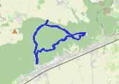 Bogdaniec - Jenin - mapa trasy gps - marsz