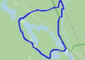 Ośrodek Azyl i okolice - mapa trasy gps - marsz