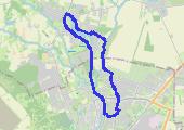 Gorzów Wielkopolski - Kłodawa - mapa trasy gps - marsz