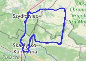 Trasa z dnia 2020-11-15 13:50 - mapa trasy gps - rower szosowy