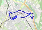 Trasa z dnia 2020-11-17 15:41 - mapa trasy gps - rower szosowy