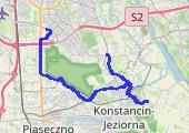 Trasa z dnia 2020-05-12 19:28 - mapa trasy gps - rower szosowy