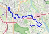 Trasa z dnia 2020-05-07 19:02 - mapa trasy gps - rower szosowy