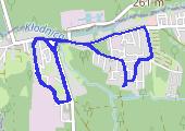 Trasa z dnia 2020-11-20 21:46 - mapa trasy gps - bieganie