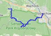 Trasa z dnia 2020-11-21 08:18 - mapa trasy gps - marsz