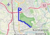 Trasa z dnia 2020-04-17 08:37 - mapa trasy gps - rower szosowy