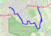 Trasa z dnia 2020-04-14 09:24 - mapa trasy gps - rower szosowy
