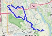 Trasa z dnia 2020-04-13 11:54 - mapa trasy gps - rower szosowy