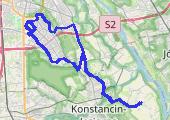 Trasa z dnia 2020-04-12 18:27 - mapa trasy gps - rower szosowy