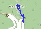 Creu de sant Salvador 2020-11-24 16:34 - mapa trasy gps - spacer