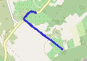 Próba dojścia do brzegu 2020-11-25 10:39 - mapa trasy gps - marsz
