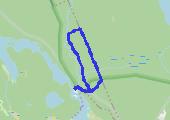 Ośrodek Azyl i okolice - mapa trasy gps - marsz