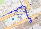 Z autobusu do pociągu 2020-11-30 18:30 - mapa trasy gps - marsz