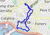 Zwiedzanie Palmy 2020-11-25 20:11 - mapa trasy gps - spacer