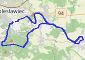 Trasa z dnia 2020-12-05 11:13 - mapa trasy gps - rower górski