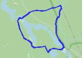 Ośrodek Azyl i okolice - mapa trasy gps - marsz