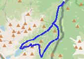 Trasa z dnia 2013-08-11 14:45 - mapa trasy gps - marsz