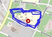 Trasa z dnia 2020-12-07 10:27 - mapa trasy gps - spacer