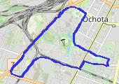 Trasa z dnia 2020-12-07 14:15 - mapa trasy gps - spacer