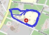 Trasa z dnia 2020-12-07 20:59 - mapa trasy gps - spacer