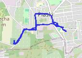 Trasa z dnia 2020-11-03 19:48 - mapa trasy gps - spacer