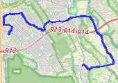 Trasa z dnia 2020-12-09 20:27 - mapa trasy gps - rower szosowy