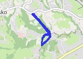 Trasa z dnia 2020-04-04 18:17 - mapa trasy gps - rower górski