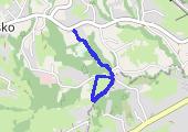 Trasa z dnia 2020-04-16 19:01 - mapa trasy gps - rower górski